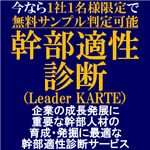 幹部・リーダー適性診断（幹部としての適性を総合判断）