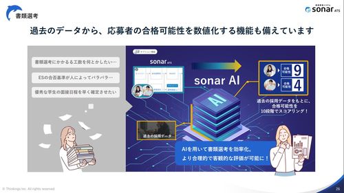 新機能！sonar AI