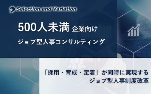 500人未満企業向けジョブ型人事コンサルティング