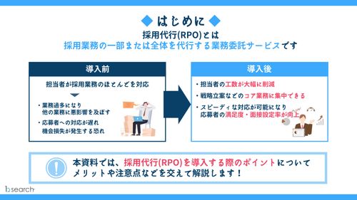 採用代行（RPO）サービス15社を比較！料金や特徴を徹底解説