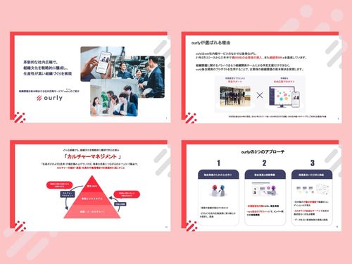 人材定着を実現するweb社内報『ourly社内報』