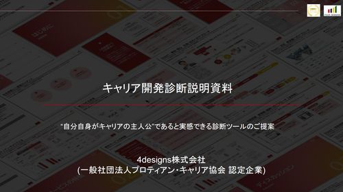 【人的資本の可視化ツール】キャリア開発状態を可視化「キャリア開発診断」
