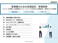 【目標設定・管理研修】目標に“納得”と“主体性”を生む管理職へ