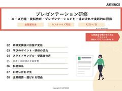 【プレゼンテーション研修】相手のニーズから組み立てる、伝わるプレゼン