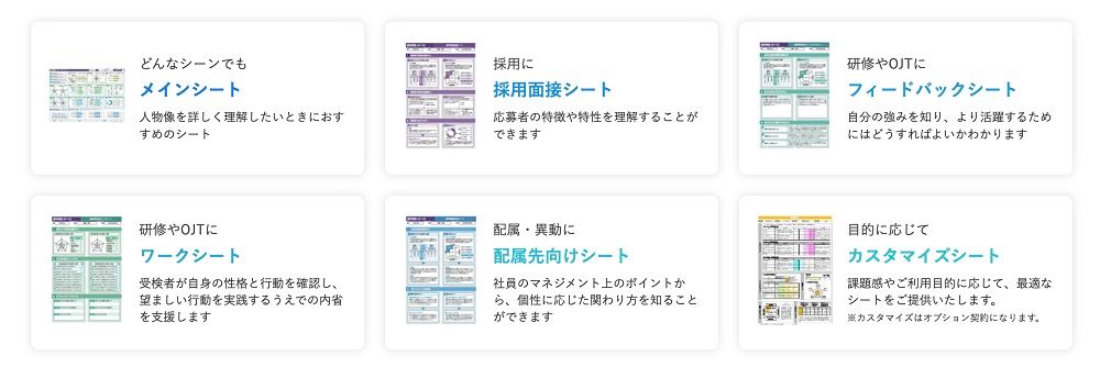 人的資本経営を支える「適性検査eF-1G」