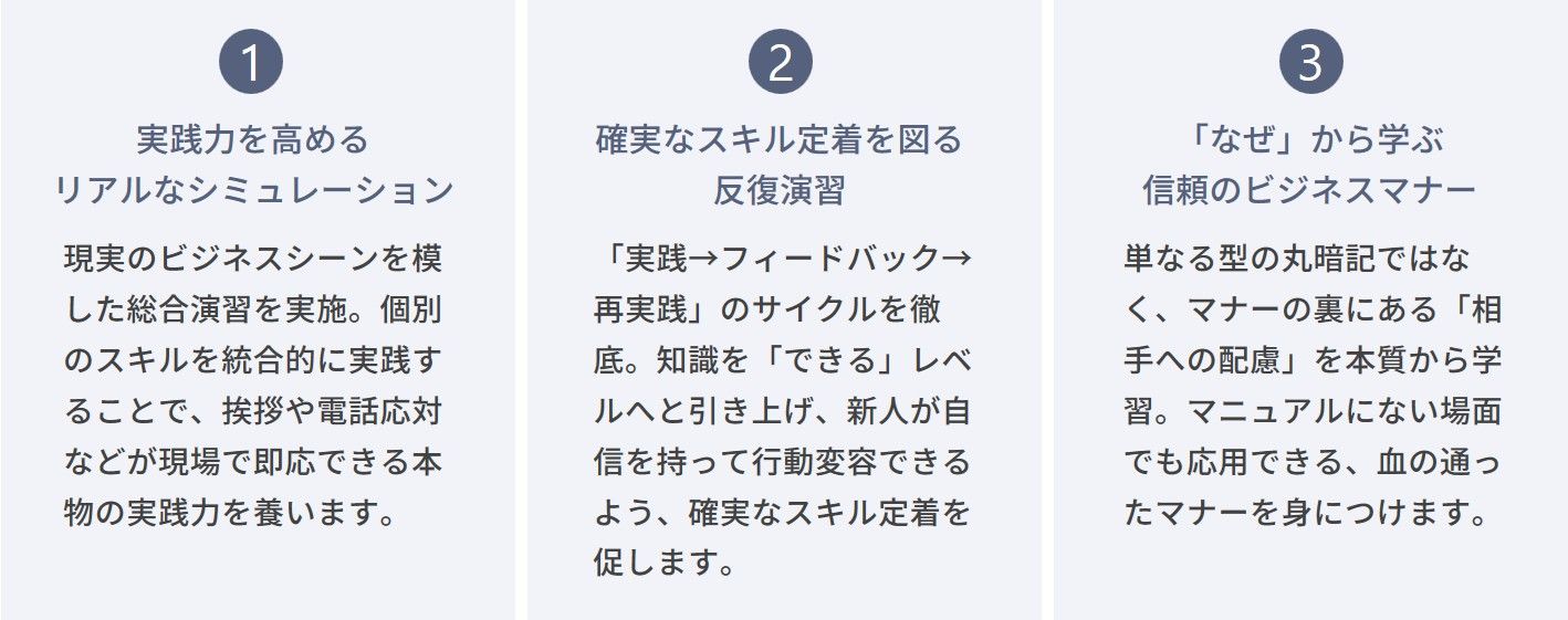 ビジネスマナー研修