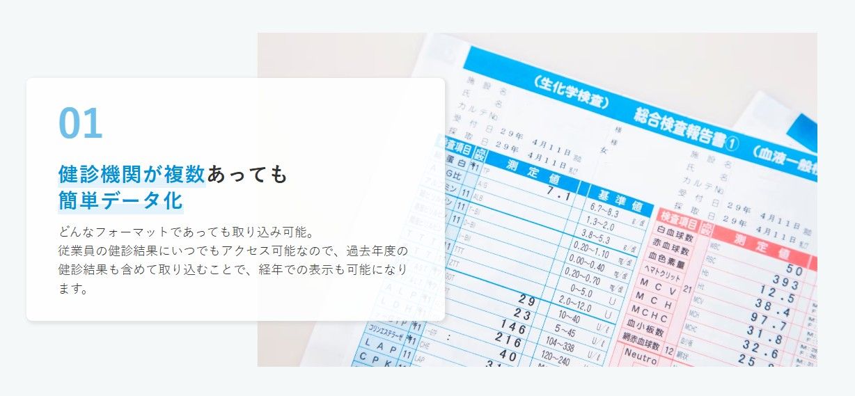 【業界最安値水準月額5000円/~利用可能!】first call健診管理サービス