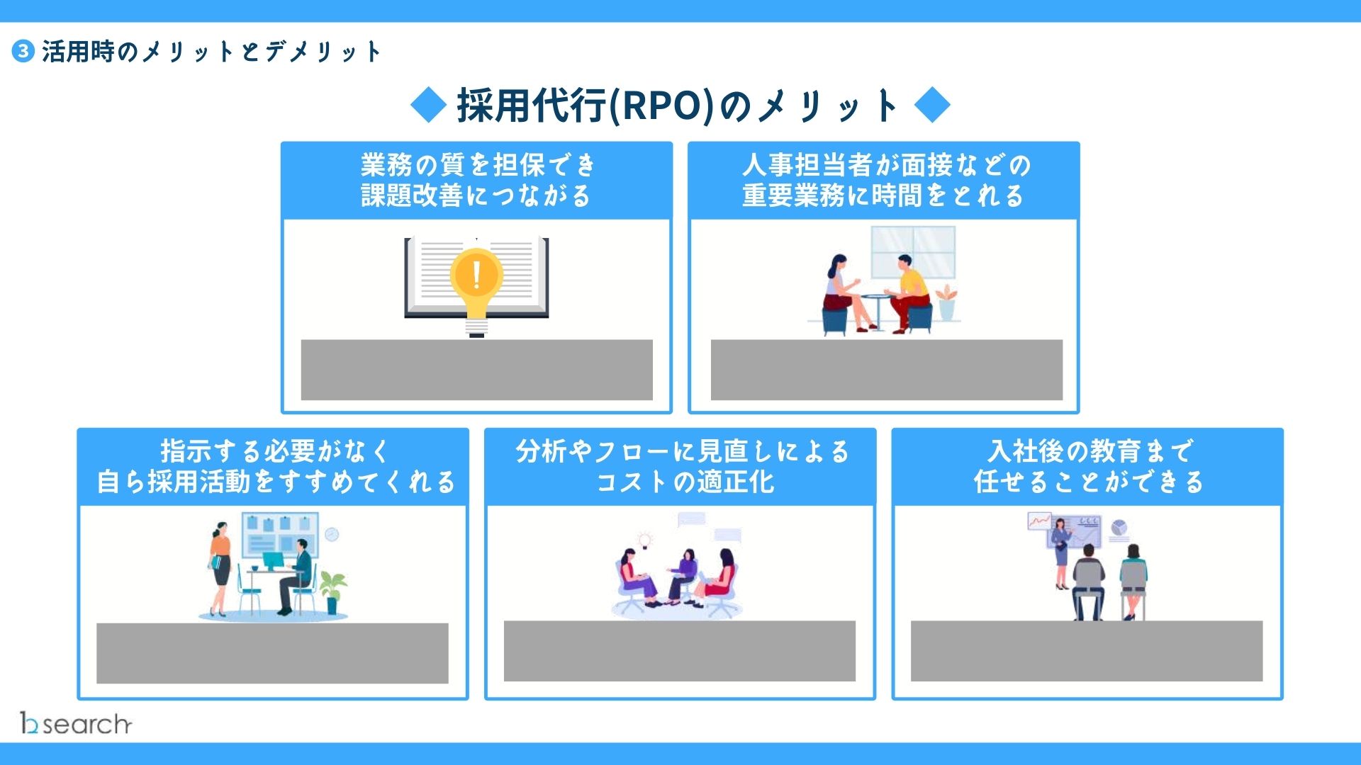 採用代行（RPO）サービス15社を比較！料金や特徴を徹底解説