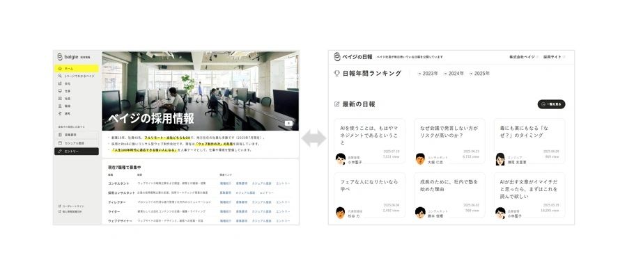 採用サイトと採用オウンドメディアの違い