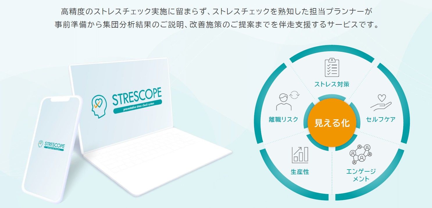 ストレスチェックサービス『STRESCOPE（ストレスコープ）』