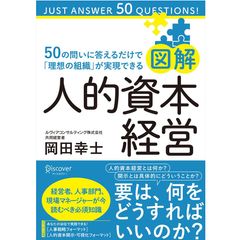 『図解 人的資本経営』―50の問いに答えるだけで「理想の組織」が実現できる　岡田 幸士(著)（ディスカヴァー・トゥエンティワン）