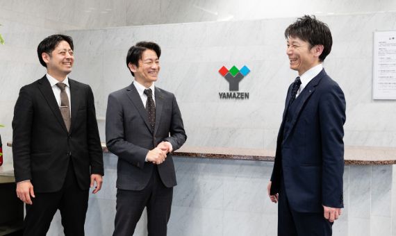 山善江縁氏、リードクリエイト三原氏、巽氏2