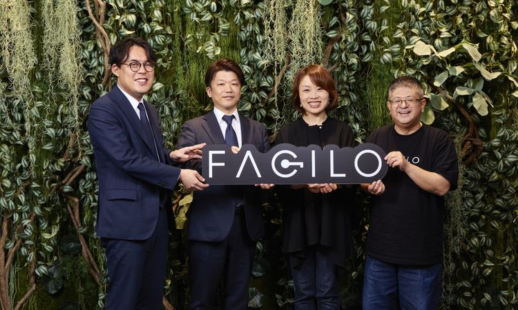 Facilo趙様、民部様・マーサージャパン増渕様、浜田様