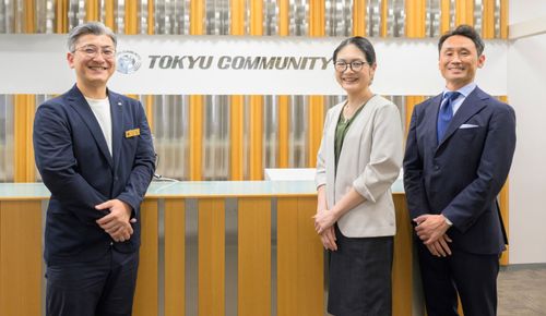 東急コミュニティー吉野氏、リードクリエイト吉田氏、柳瀬氏